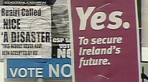 Irlande: Le non sur le traité européen désormais en tête