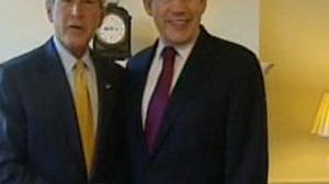 L’Iran et l’Irak au coeur des entretiens entre Bush et Brown