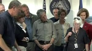 Bush dans le Midwest pour soutenir les sinistrés des inondations