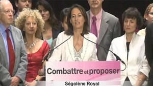Ségolène Royal présente son projet pour le Parti socialiste français