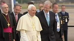 JMJ : Benoît XVI arrive en Australie