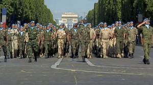 Big names at Bastille Day in France