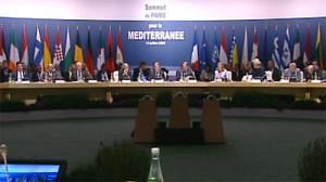 Sarkozy revels in birth of Mediterranean Union