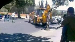 Nouvel attentat à l’aide d’une pelleteuse à Jerusalem