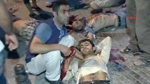 Double bomb blast rocks Turkey