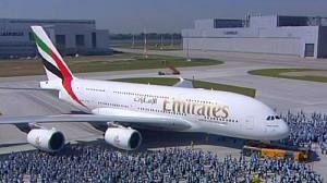 Emirates gets first Airbus A380