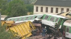 Catastrophe ferroviaire en République tchèque
