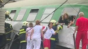Czech train in deadly bridge crash