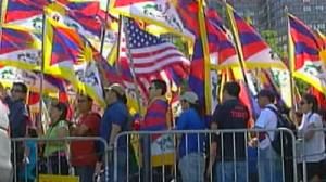 Anti-Chinese demonstrators refuse to be silenced