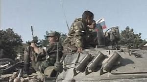 Russian troops show no signs of moving