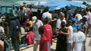 Italian island faces crisis weekend as migrants flock