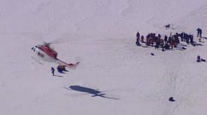 Terrible avalanche dans les Alpes françaises