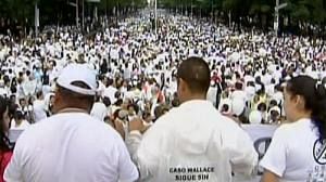 Mexicans march against violent crime surge