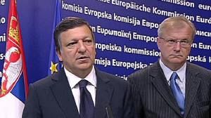 Barroso: Serbia possibile candidata UE nel 2009