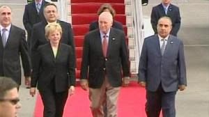 Cheney tells Tbilisi American will help rebuild