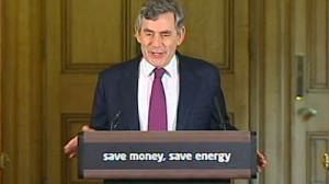Gordon Brown s’attaque à l‘énergie trop chère