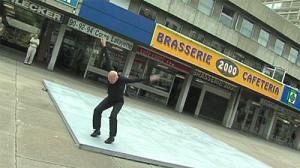 Fortier braves elements with French dance show