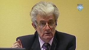 Radovan Karadzic réitère ses accusations contre l’américain Richard Holbrooke