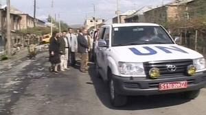 UN delegates assess war damage