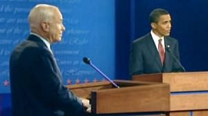 Obama and McCain: score draw in tv debate