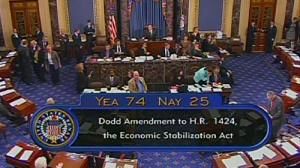 US Senate approves multi-billion euro bail out