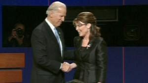 US vice-presidential candidates’ first and only debate