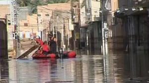 Flash floods ravage Saharan town
