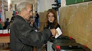 Opposition boycotts Azeri presidential election