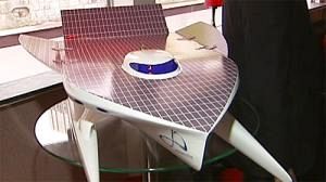 Solar circumnavigators show off ship