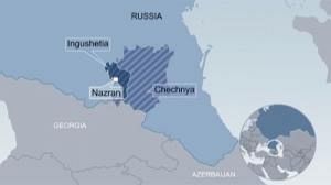 Coluna militar russa atacada por rebeldes