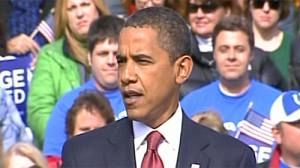 Obama breaks off campaign for sick visit