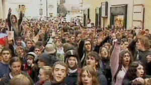 Les étudiants italiens dans la rue à deux jours de l’examen au Sénat de la réforme de l‘éducation