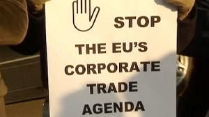 Poking fun at EU officials’ links with big business
