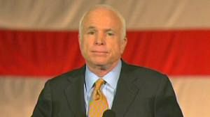 John McCain, bon perdant