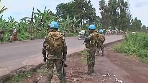Un camp de réfugiés se vide à Kibati à cause de violents combats