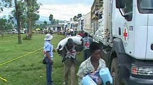 Aid agencies struggle to reach displaced Congolese