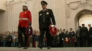 90th anniversary of World War One armistice