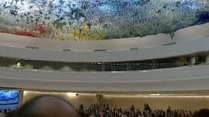 Cúpula de Barceló domina nova sala do Conselho dos Direitos do Homem