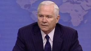 Gates stops short of backing Obama’s timetable plan for Iraq withdrawal