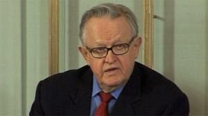Finland’s former president to receive Nobel prize