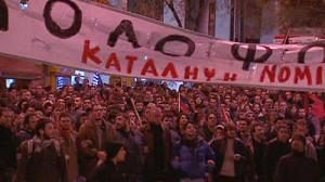 Pas d’apaisement en Grèce