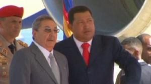 Raul Castro au Venezuela