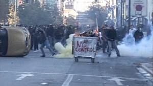 Greek riots head into third week