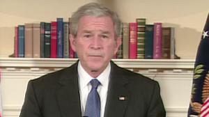 Bush announces bail-out for car makers