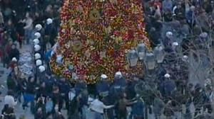 Kein Weihnachtsfriede: Lage in Athen bleibt angespannt