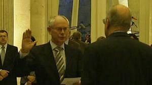 Belgian king swears-in new PM