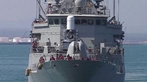 Pirates cower where EU rides shotgun