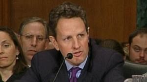 Timothy Geithner se rapproche encore un peu plus du Trésor