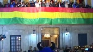 Bolivia backs constitution