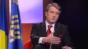 Viktor Yushchenko : ‘‘The gas conflict  has unified Ukrainian society.’‘